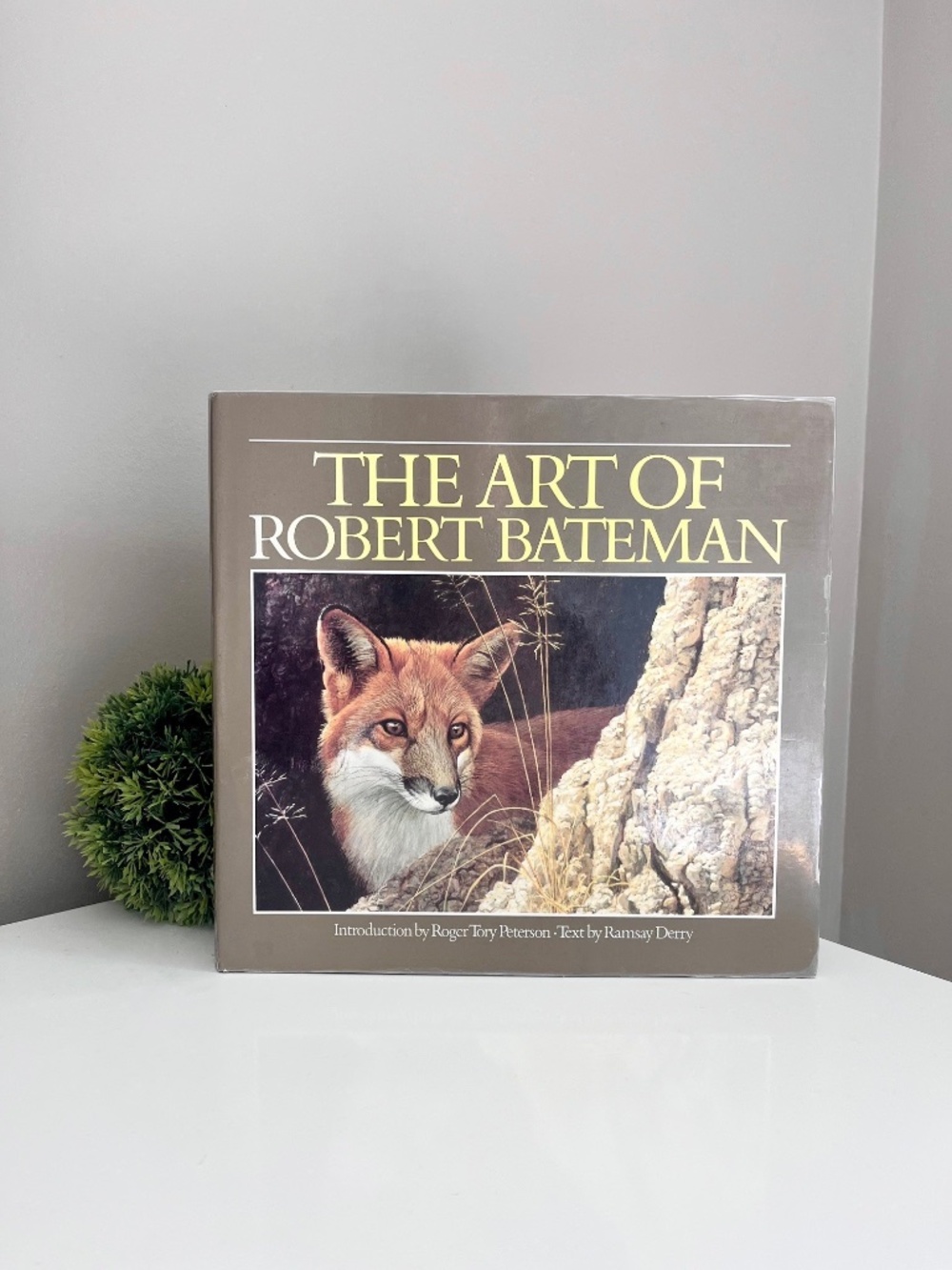 The Art of Robert Bateman - Hardcover Vintage Wildlife Art Book